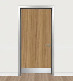 Marblemount Walnut Kick-Plate Laminated Clinic Door