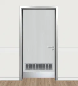 Menorca Ash Tree Ventilated Server and Technical Office Door
