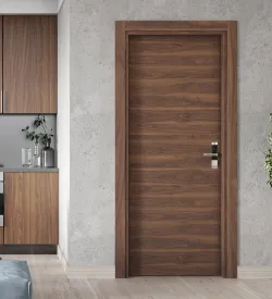 Montana Wood Pattern Certified Fire-Resistant Hotel Door