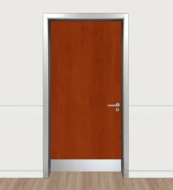 Vancouver Maple Aluminum-Framed Laminated Door