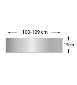 Alüminyum 100-109Cm Sedyelik Ve Tekmelik H15