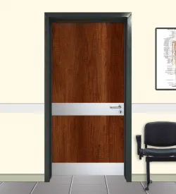 Kinsale Oak Antrasit Sac Kasalı Hastane Klinik Kapısı